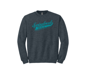 Springbrook Elementary Spirit Wear 2024-25 On Demand Store-Adult Unisex Crewneck Sweatshirt On-Demand Wordmark Logo