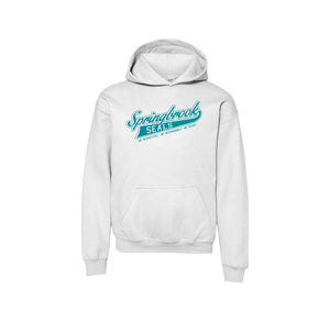 Springbrook Elementary Spirit Wear 2024-25 On Demand Store-Youth Unisex Hoodie On-Demand Wordmark Logo