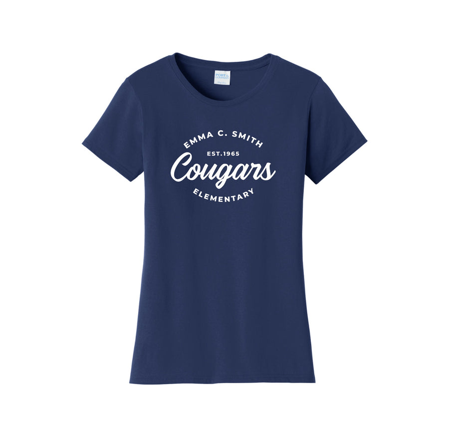 Emma C Smith Spirit Wear 2024/25 On Demand Store-Womens Fan Favorite Tee On-Demand Typographic