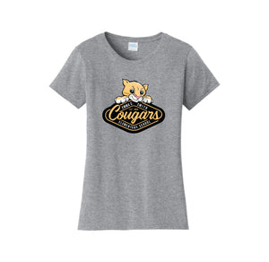 Emma C Smith Spirit Wear 2024/25 On Demand Store-Womens Fan Favorite Tee On-Demand Cougar Mascot