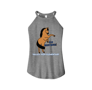 Valley View Elementary-Womens Premium Perfect Tri Rocker Tank School wide design