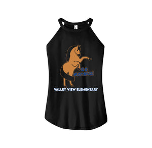 Valley View Elementary-Womens Premium Perfect Tri Rocker Tank School wide design