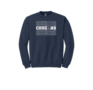 Emma C Smith Spirit Wear 2024/25 On Demand Store-Adult Unisex Crewneck Sweatshirt On-Demand Repeat Logo