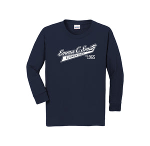 Emma C Smith Spirit Wear 2024/25 On Demand Store-Youth Unisex Long Sleeve Tee On-Demand Jersey Logo