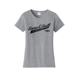 Emma C Smith Spirit Wear 2024/25 On Demand Store-Womens Fan Favorite Tee On-Demand Jersey Logo