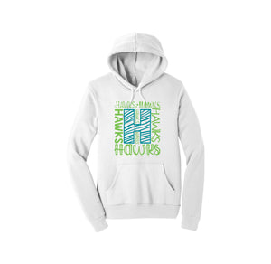 HARES STUDENT-Adult Unisex Premium Sponge Fleece Pullover Hoodie On-Demand H Logo