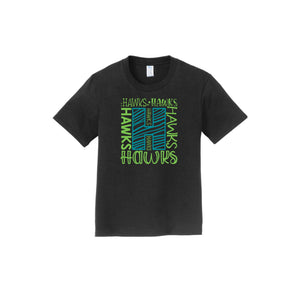 HARES STUDENT-Youth Unisex Fan Favorite Premium Tee On-Demand H Logo