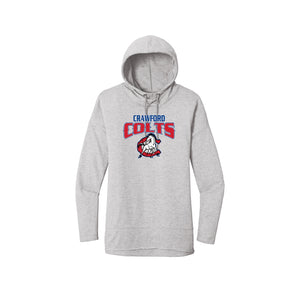 Crawford High School PE Uniforms 2024-25 On-Demand store-Womens Premium Featherweight French Terry Hoodie On-Demand_1