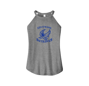 Silverwood Elementary Spirit Wear 2024-25 On Demand Store-Womens Premium Perfect Tri Rocker Tank On-Demand