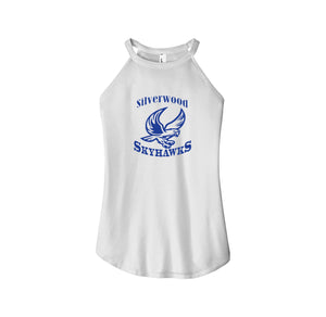 Silverwood Elementary Spirit Wear 2024-25 On Demand Store-Womens Premium Perfect Tri Rocker Tank On-Demand