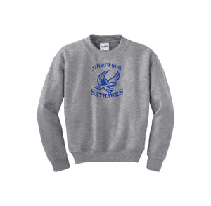 Silverwood Elementary Spirit Wear 2024-25 On Demand Store-Youth Unisex Crewneck Sweatshirt On-Demand