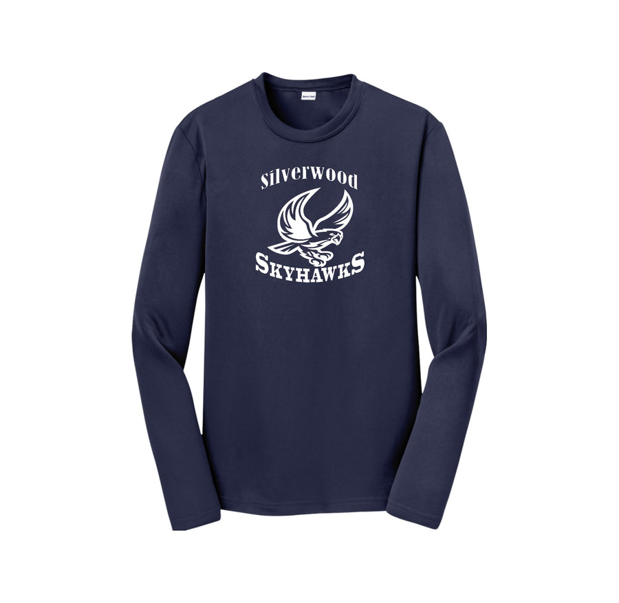 Silverwood Elementary Spirit Wear 2024-25 On Demand Store-Youth Unisex Dri-Fit Long Sleeve Tee On-Demand