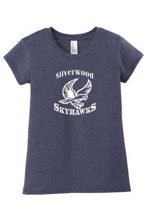 Silverwood Elementary Spirit Wear 2024-25 On Demand Store-Girls Youth Premium Tee On-Demand