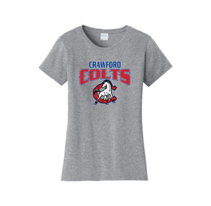 Crawford High School PE Uniforms 2024-25 On-Demand store-Womens Fan Favorite Tee On-Demand_1