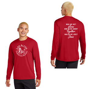 Los Altos Christian School Spirit Wear 2024-25 On Demand Store-Adult Unisex Dri-Fit Long Sleeve Tee