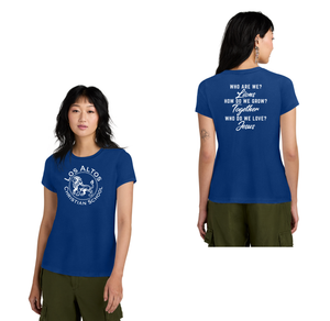 Los Altos Christian School Spirit Wear 2024-25 On Demand Store-Womens Premium Tee