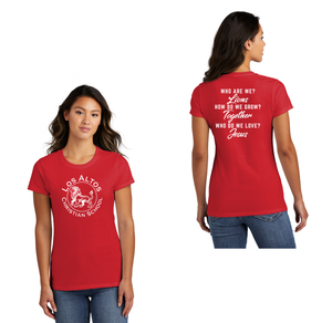 Los Altos Christian School Spirit Wear 2024-25 On Demand Store-Womens Fan Favorite Tee