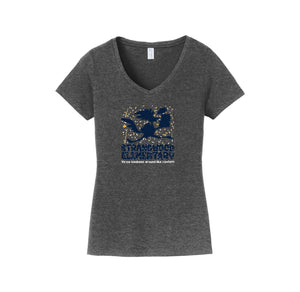 Strandwood Elementary Spirit Wear 2024/25 On Demand Store-Womens Fan Favorite V-Neck Tee On-Demand