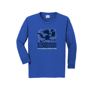 Strandwood Elementary Spirit Wear 2024/25 On Demand Store-Youth Unisex Long Sleeve Tee On-Demand