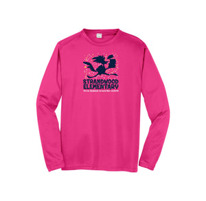 Strandwood Elementary Spirit Wear 2024/25 On Demand Store-Adult Unisex Dri-Fit Long Sleeve Tee On-Demand