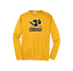 Strandwood Elementary Spirit Wear 2024/25 On Demand Store-Adult Unisex Dri-Fit Long Sleeve Tee On-Demand