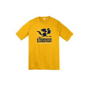 Strandwood Elementary Spirit Wear 2024/25 On Demand Store-Youth Unisex Dri-Fit Shirt On-Demand