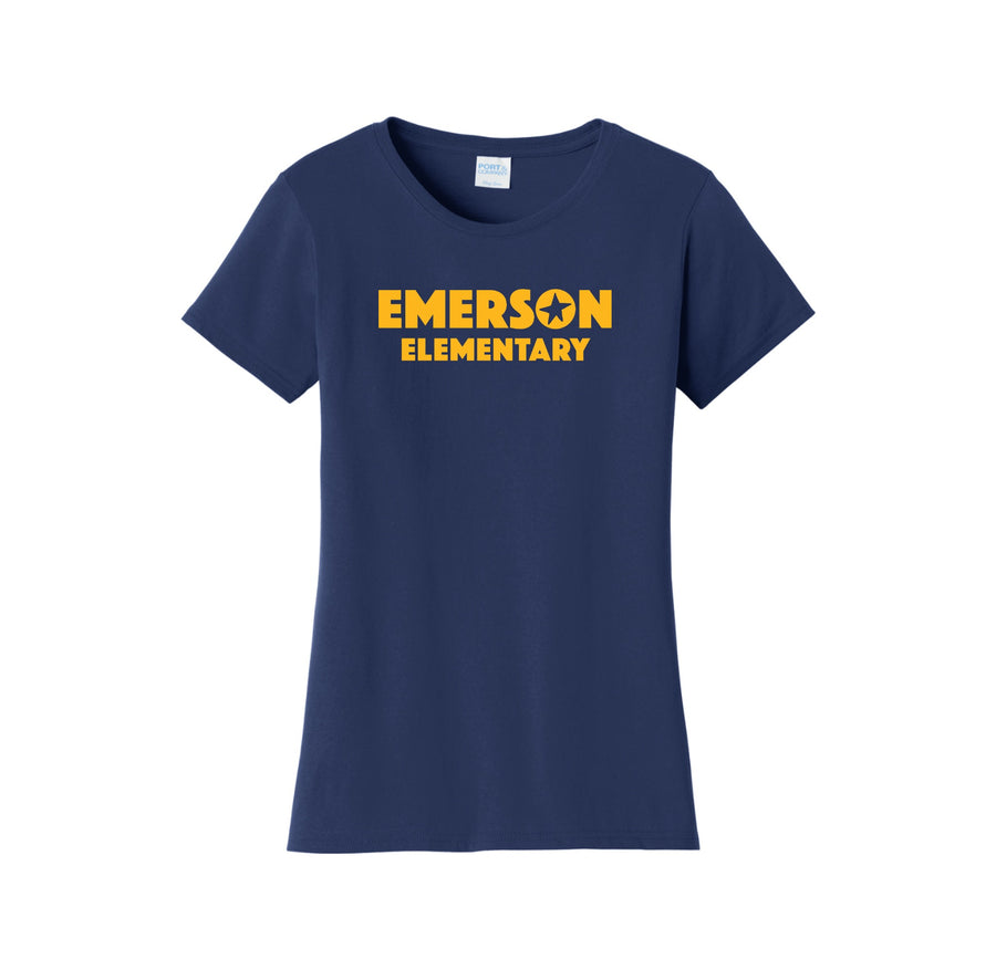 Emerson Stars Spirit Wear 2024-25 On Demand Store-Womens Fan Favorite Tee On-Demand