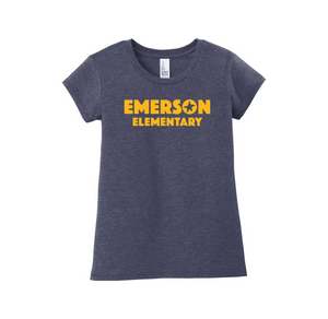 Emerson Stars Spirit Wear 2024-25 On Demand Store-Girls Youth Premium Tee On-Demand