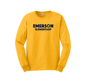 Emerson Stars Spirit Wear 2024-25 On Demand Store-Adult Unisex Long Sleeve Tee On-Demand