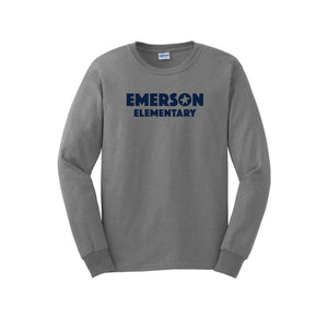 Emerson Stars Spirit Wear 2024-25 On Demand Store-Adult Unisex Long Sleeve Tee On-Demand