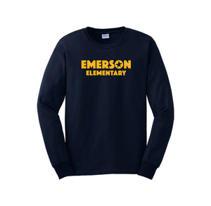 Emerson Stars Spirit Wear 2024-25 On Demand Store-Adult Unisex Long Sleeve Tee On-Demand