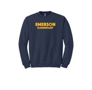 Emerson Stars Spirit Wear 2024-25 On Demand Store-Adult Unisex Crewneck Sweatshirt On-Demand