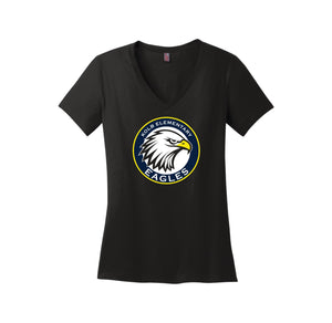 Kolb Elementary Spirit Wear 2024-25 On Demand Store-District Women's Perfect Weight V-Neck Tee On-Demand