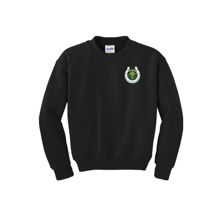 St. Patrick Catholic School-Youth Unisex Crewneck Sweatshirt On-Demand Horseshoe