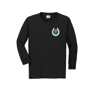 St. Patrick Catholic School-Youth Unisex Long Sleeve Tee On-Demand Horseshoe