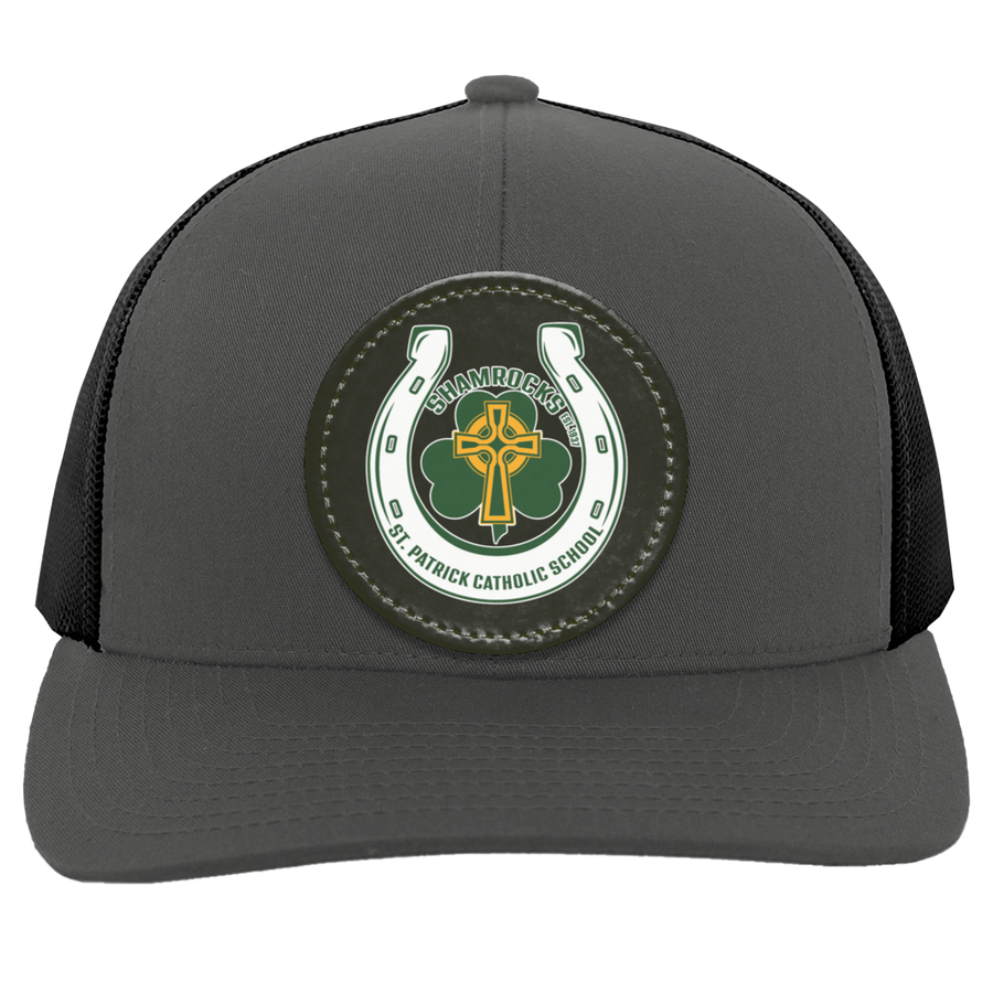 St. Patrick Catholic School-104C Trucker Snap Back Horseshoe