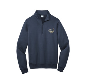 Bennetts Mill Middle School Spirit Wear 2024-25 On Demand Store-Adult Unisex 1/4-Zip Pullover Sweatshirt On-Demand