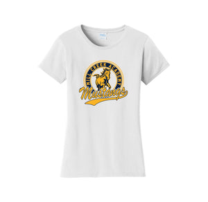 Mill Creek Academy Spirit Wear 2024-25 On-Demand-Womens Fan Favorite Tee On-Demand Round Logo