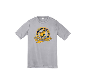 Mill Creek Academy Spirit Wear 2024-25 On-Demand-Youth Unisex Dri-Fit Shirt On-Demand Round Logo