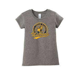 Mill Creek Academy Spirit Wear 2024-25 On-Demand-Girls Youth Premium Tee On-Demand Round Logo