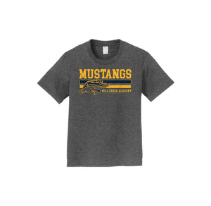 Mill Creek Academy Spirit Wear 2024-25 On-Demand-Youth Unisex Fan Favorite Premium Tee On-Demand Stripe Logo