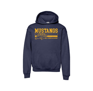 Mill Creek Academy Spirit Wear 2024-25 On-Demand-Youth Unisex Hoodie On-Demand Stripe Logo