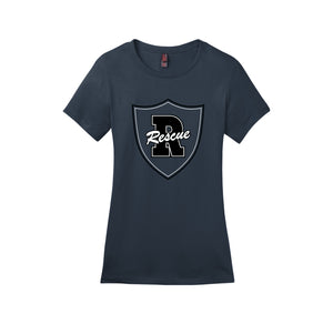 Rescue Elementary Spirit Wear 2024/25 On-Demand-Womens Premium Tee On-Demand Shield Logo