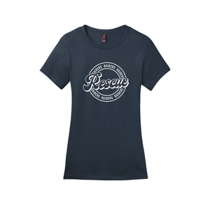 Rescue Elementary Spirit Wear 2024/25 On-Demand-Womens Premium Tee On-Demand Circle Logo