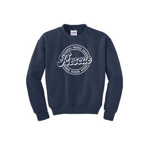 Rescue Elementary Spirit Wear 2024/25 On-Demand-Youth Unisex Crewneck Sweatshirt On-Demand Circle Logo