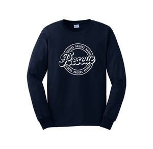 Rescue Elementary Spirit Wear 2024/25 On-Demand-Adult Unisex Long Sleeve Tee On-Demand Circle Logo