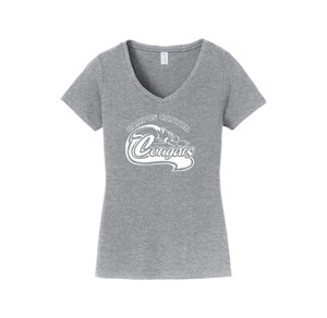 Campus Canyon-Womens Fan Favorite V-Neck Tee On-Demand