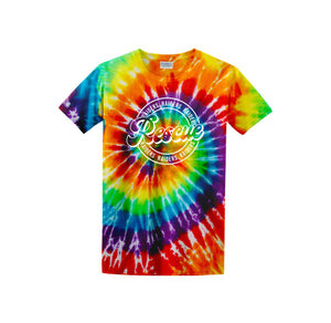 Rescue Elementary Spirit Wear 2024/25 On-Demand-Adult Unisex Tie-Dye Shirt On-Demand Circle Logo