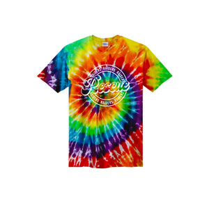 Rescue Elementary Spirit Wear 2024/25 On-Demand-Youth Unisex Tie-Dye Shirt On-Demand Circle Logo