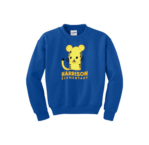 Harrison-Youth Unisex Crewneck Sweatshirt On-Demand